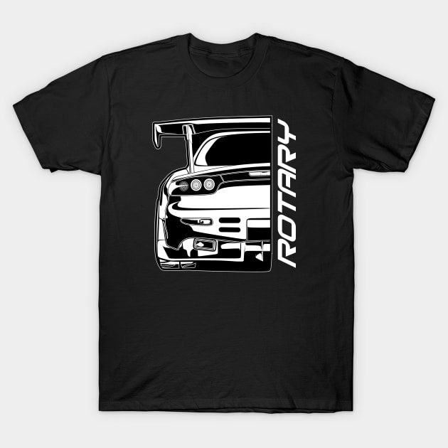 Mazda RX7 T-Shirt by JDMAPEX